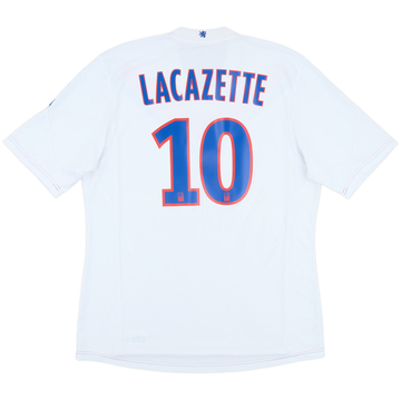 2013-14 Lyon Home Shirt Lacazette #10 - 6/10 - (XL)