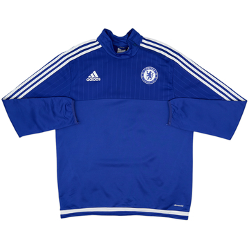 2015-16 Chelsea adidas 1/4 Zip Drill Top - 8/10 - (L)