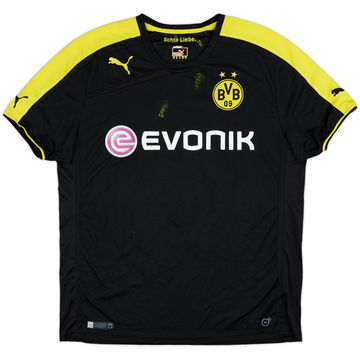 2013-14 Borussia Dortmund Away Shirt - 4/10 - (XL)