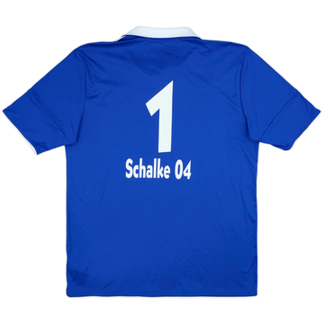 2010-12 Schalke Home Shirt #1 - 9/10 - (XL)