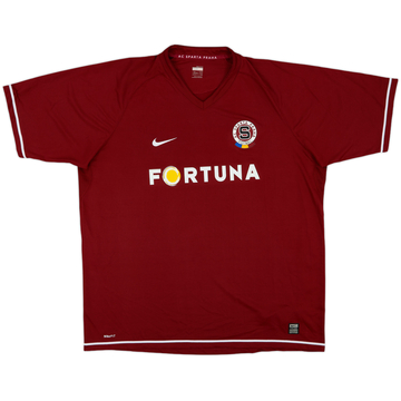 2008-09 Sparta Prague Home Shirt - 10/10 - (XXL)