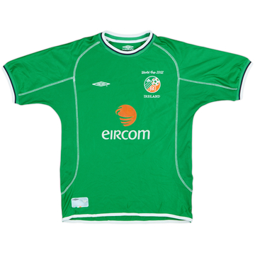 2002-03 Ireland Home Shirt - 8/10 - (L.Boys)