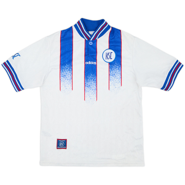 1996-98 Karlsruhe Home Shirt - 8/10 - (L.Boys)