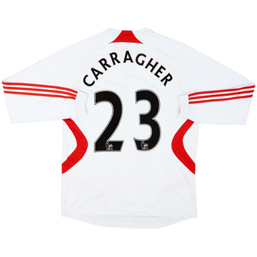 2007-08 Liverpool Away L/S Shirt Carragher #23 - 3/10 - (L)