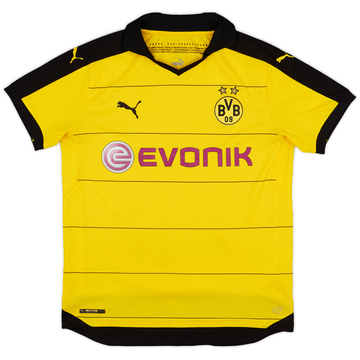 2015-16 Borussia Dortmund Home Shirt - 5/10 - (L)