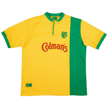 1999-01 Norwich Home Shirt - 9/10 - (XXL/3XL)