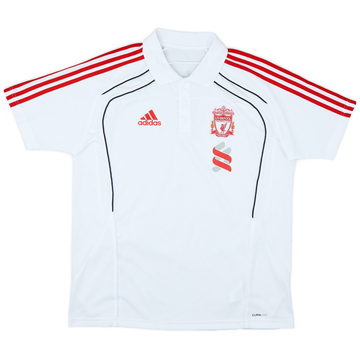 2010-11 Liverpool adidas Polo Shirt - 9/10 - (L)