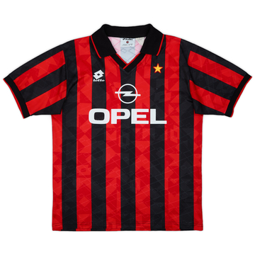 1994-95 AC Milan Home Shirt - 8/10 - (L)