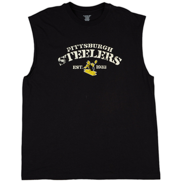 2005-06 Pittsburgh Steelers Reebok Sleeveless Tee - 7/10 - (XL)