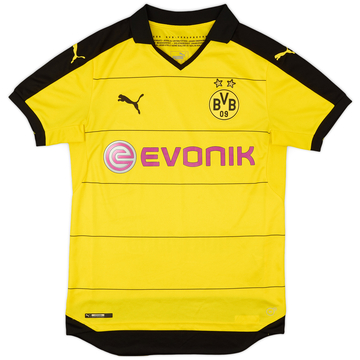 2015-16 Borussia Dortmund Home Shirt - 7/10 - (S)