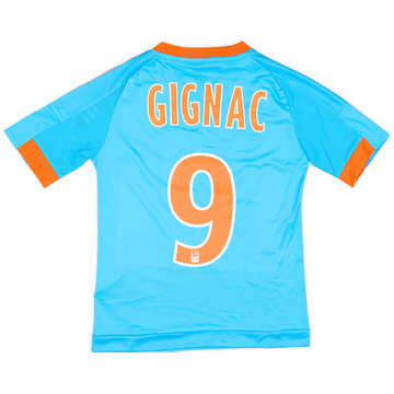 2014-15 Olympique Marseille Fourth Shirt Gignac #9 (S.Boys)