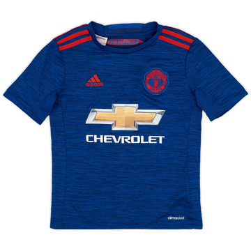 2016-17 Manchester United Away Shirt - 9/10 - (S.Boys)