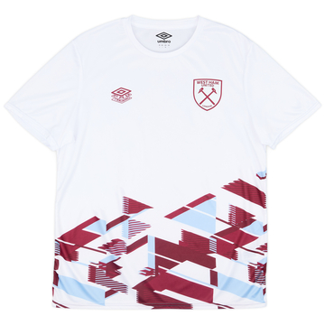 2023-24 West Ham Umbro Pre-Match Shirt - 9/10