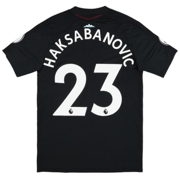2017-18 West Ham Match Issue Away Shirt Haksabanovic #23