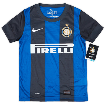 2012-13 Inter Milan Home Shirt (S.Boys)