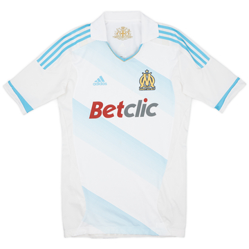 2011-12 Olympique Marseille Player Issue TechFit Home Shirt - 5/10 - (XL)