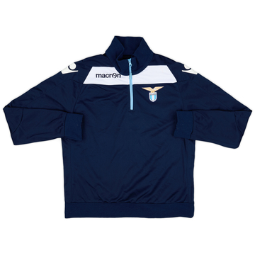 2014-15 Lazio Macron 1/4 Zip Drill Top - 8/10 - (S)
