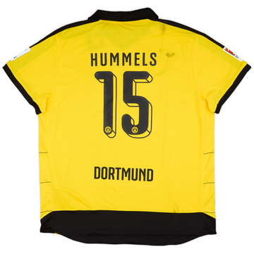 2015-16 Borussia Dortmund Home Shirt Hummels #15 (3XL)