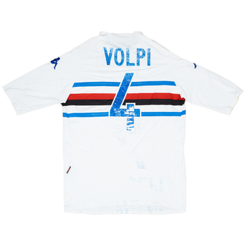 2006-07 Sampdoria Player Issue Away Shirt Volpi #4 - 3/10 - (XXL)