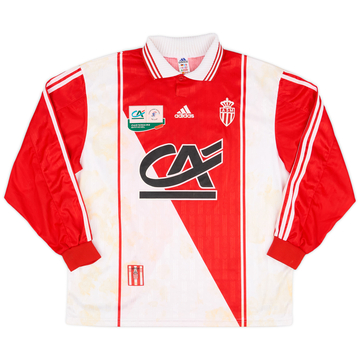 1996-98 Monaco Match Issue Home Shirt #16