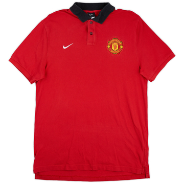 2013-14 Manchester United Nike Polo Shirt - 9/10 - (L)