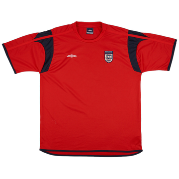 2004-05 England Umbro Training Shirt - 8/10 - (L)
