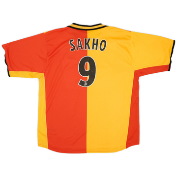 2001-02 Lens Home Shirt Sakho #9 - 7/10 - (XXL)