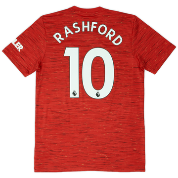 2020-21 Manchester United Home Shirt Rashford #10 - 5/10 - (M)