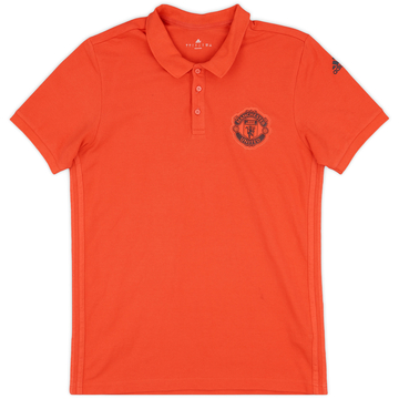 2016-17 Manchester United adidas Polo Shirt - 9/10 - (L)