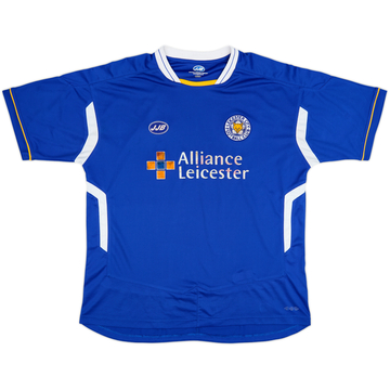 2005-06 Leicester Home Shirt - 5/10 - (L)
