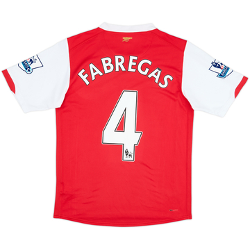 2006-08 Arsenal Home Shirt Fabregas #4 - 5/10 - (S)