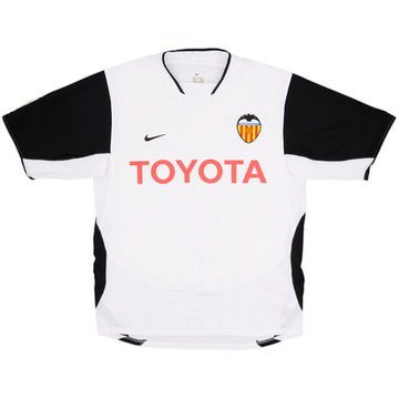 2003-04 Valencia Home Shirt - 9/10 - (M)