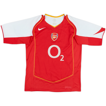 2004-05 Arsenal Home Shirt - 8/10 - (L.Boys)