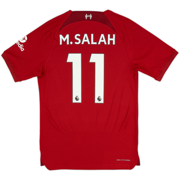 Camiseta auténtica de local del Liverpool 2022-23 M.Salah #11 - 10/10 - (S)