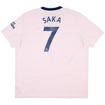 2022-23 Arsenal Third Shirt Saka #7 - 7/10 - (XXL)