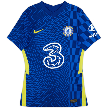 2021-22 Chelsea Authentic Home Shirt #8 - 8/10 - (S)