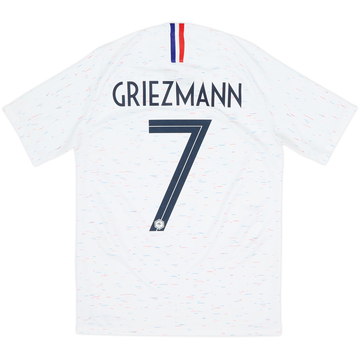 2018 France Away Shirt Griezmann #7 - 8/10 - (S)