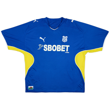 2009-10 Cardiff Home Shirt - 7/10 - (XL)
