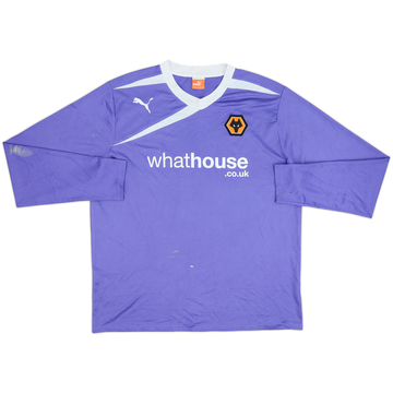 2013-14 Wolves Away L/S Shirt - 5/10 - (XXL)