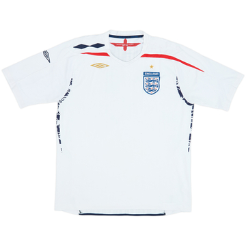 2007-09 England Home Shirt - 5/10 - (L)