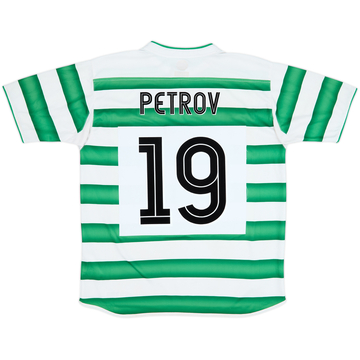 2003-04 Celtic Home Shirt Petrov #19 - 7/10 - (L)