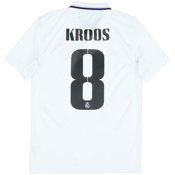 2022-23 Real Madrid Home Shirt Kroos #8 - 6/10 - (S)