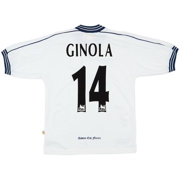 1997-99 Tottenham Home Shirt Ginola #14 - 7/10 - (15-16 Years)