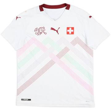 2020-21 Switzerland Away Shirt - 5/10 - (L.Boys)