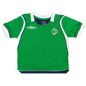 2008-10 Northern Ireland Home Shirt - 4/10 - (2-3 Years)