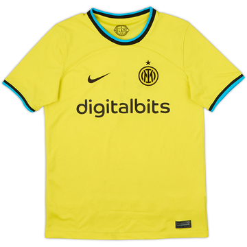 2022-23 Inter Milan Third Shirt - 5/10 - (L.Boys)