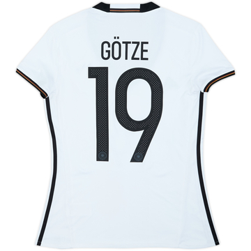 2015-16 Germany Home Shirt Gotze #19 - 8/10 - (Women's M)