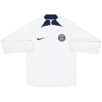 2022-23 Paris Saint-Germain Nike 1/4 Zip Drill Top - 7/10 - (M.Boys)