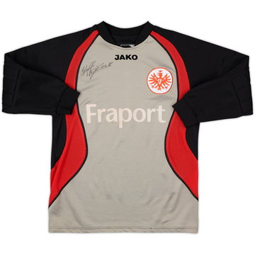 2004-05 Eintracht Frankfurt Signed GK Shirt - 7/10 - (L.Boys)