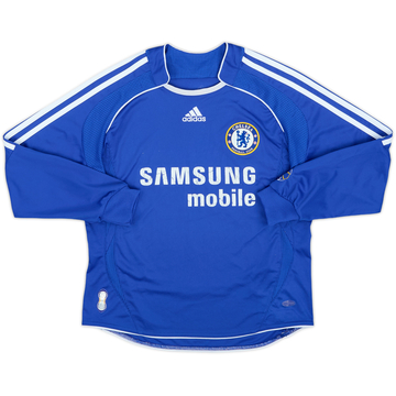 2006-08 Chelsea Home L/S Shirt - 5/10 - (S.Boys)